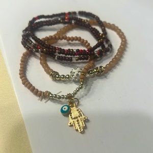 Evil eye bracelet
